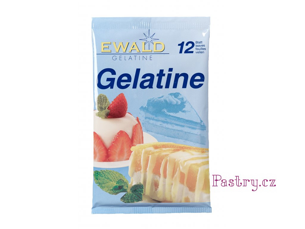 PLÁTKOVÁ ŽELATINA 12ks